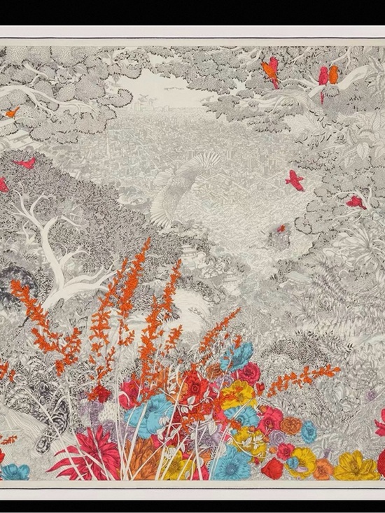 Hermes Accessories - My last piece for la nature cashmere silk 140 scarf shawl